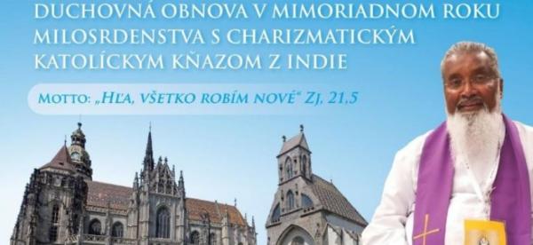 Duchovná obnova s p. Jamesom Manjackalom