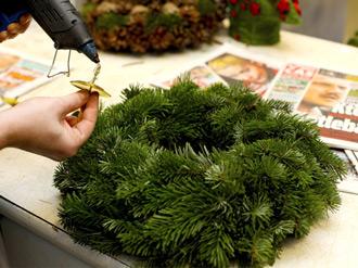 Výroba adventných vencov