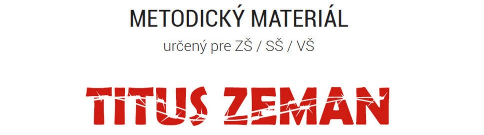 Metodické materiály Titus Zeman